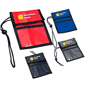 Event Zipper Pouch Badge Holder