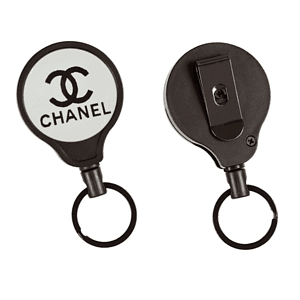 Heavy Duty 1MM Thick Cord Badge Reel w/ Keyring