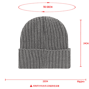 Premium Knitted Cuffed Winter Beanie