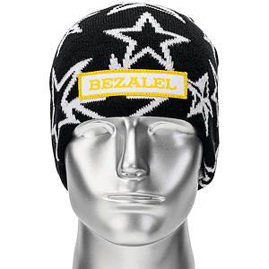 Unisex Star Design Knitted Beanie