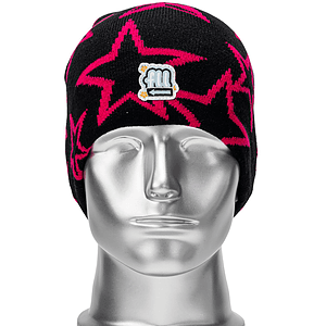 Unisex Star Design Knitted Beanie