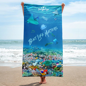 30"x 60" Sublimated Heavyweight Microfiber Beach Towel