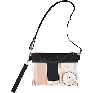 Women's Handbag Clear PVC Transparent Crossbody Purse Bag