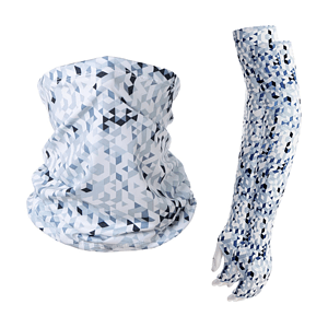 COMBO - Arm sleeves & Neck Gaiter w/ Full Bleed Sublimation