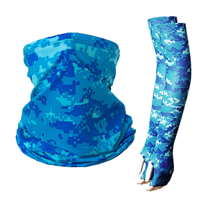 COMBO - Arm sleeves & Neck Gaiter w/ Full Bleed Sublimation