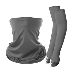 COMBO - Arm sleeves & Neck Gaiter w/ Full Bleed Sublimation