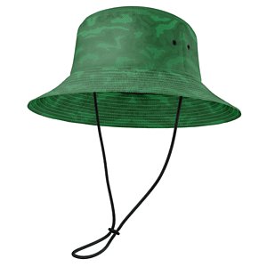 Sublimated summer fishing bucket hats w/ Adjustable drawstring