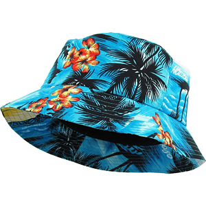 Sublimated Unstructured Bucket Hat w/ Imprint on Brim Inside