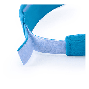 Sandwich Bill Curved Sun Visors w/ Adjustable Hook & Loop
