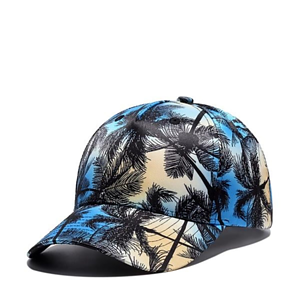 6 Panel Structured rPET Recycled 100% Polyester Sublimation Baseball Cap