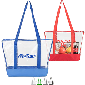 Fashion Tote Bag Stadium Approved Clear PVC Transparent Shoulder Handbag