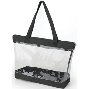 Clear PVC Transparent Shoulder Tote Bag