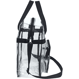 Stadium Approved Tote Bag Clear PVC Transparent Shoulder Handbag