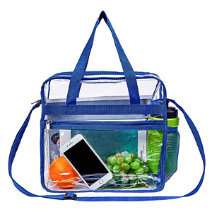 Large PVC Clear Waterproof Travel Shopping Storage Tote Bag