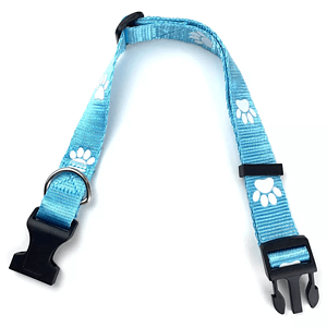 5/8"W x 12"L Heavy-duty Polyester Pet Collar w/ Buckle Release