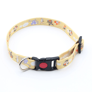 1"W x 26"L Strong & Smooth Pet Collar w/  Buckle Release Sublimation
