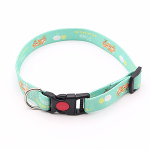 3/4"W x 20"L Sublimation Adjustable Pet Collar w/  Buckle Release