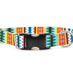 5/8"W x 12"L Adjustable Pet Collar w/ Buckle Release Sublimation