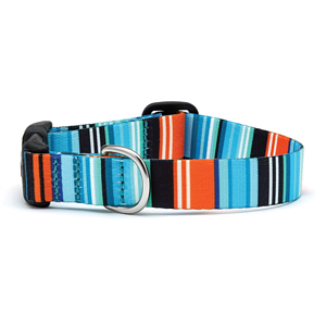 5/8"W x 14"L Pet Collar w/ Adjustable Buckle Release Sublimation