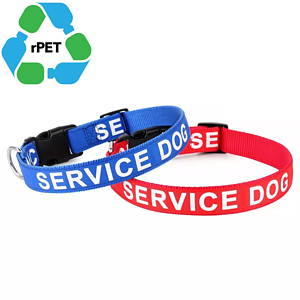 3/4"W x 20"L rPET Polyester Eco-friendly Pet Collar w/ Buckle Release