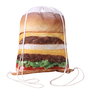 Premium 210D Polyester Sublimated Drawstring Backpack (14" x 18")