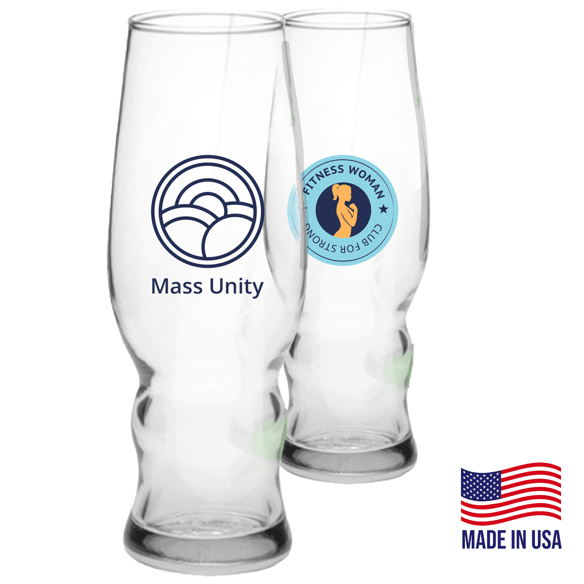 16 oz. USA Made ARC Custom Glasses