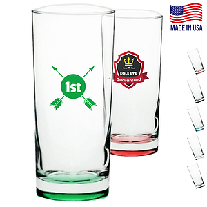15 oz. USA Made Libbey Beverage Glasses W/ Custom Logo