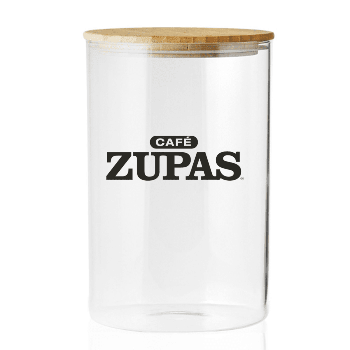 37 oz. Borosilicate Glass Storage Jars with Bamboo Lids