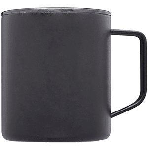 13.5 oz Double Wall Color Coated Travel Mugs W/ Handles