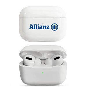 Pro Wireless Earbuds w/Custom Logo & Charging Case Headphone