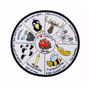 100% Custom Embroidered Patches - Peel & Stick Backing