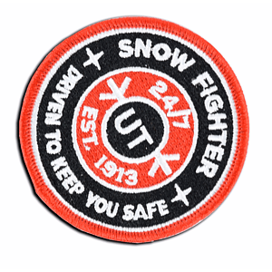 100% Custom Embroidered Patches - Peel & Stick Backing