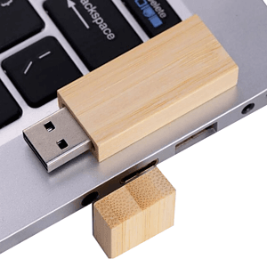Slim Wooden USB Flash Drive