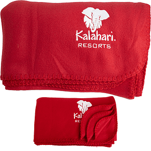 Polar fleece Blanket W/ Merrow Edge 50" X 60"
