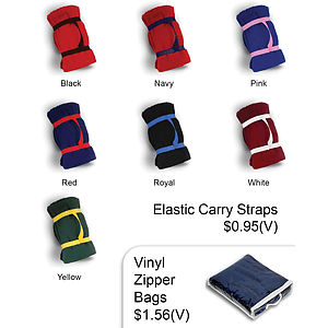 Polar fleece Blanket W/ Merrow Edge 50" X 60"