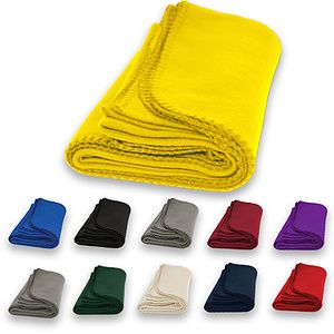 Polar fleece Blanket W/ Merrow Edge 50" X 60"