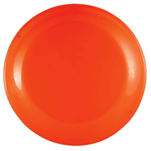USA made BPA free 9.25" Plastic Flying Disc w/ custom logo