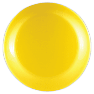 USA made BPA free 9.25" Plastic Flying Disc w/ custom logo