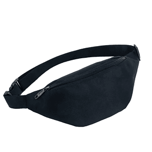 3 Zipper Waist Bag rPET Recycled 600D Polyester Fanny Pack