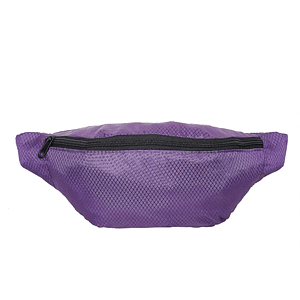Waterproof Ribstop Waist Fanny Packs w/ 1 Zipper, 13"W x 6"H