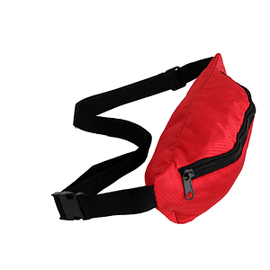 Waterproof Ribstop Waist Fanny Packs w/ 1 Zipper, 13"W x 6"H