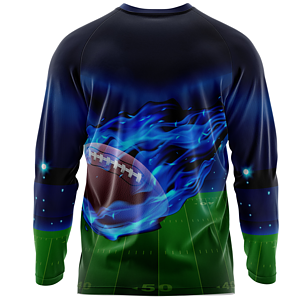 Youth 180 GSM Spandex Milk Silk Performance Sublimation Long Sleeve T-shirt