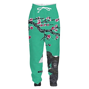 Unisex 180 GSM Spandex Milk Silk Sublimation Performance Pants