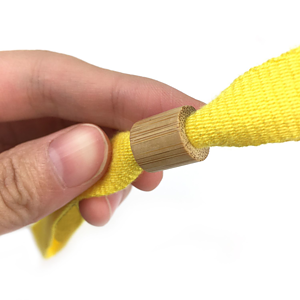 1/2" Eco-friendly Bamboo Two-way Lock Reusable Event Wristbands