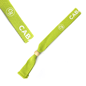 1/2" Eco-friendly Bamboo Two-way Lock Reusable Event Wristbands