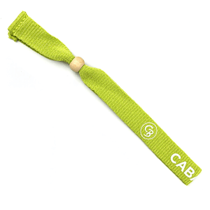 1/2" Eco-friendly Bamboo Two-way Lock Reusable Event Wristbands