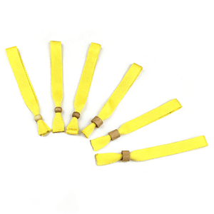 1/2" Eco-friendly Bamboo Two-way Lock Reusable Event Wristbands