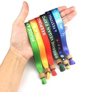 1/2" rPET Recycled Sublimated Eco-friendly Event Wristbands