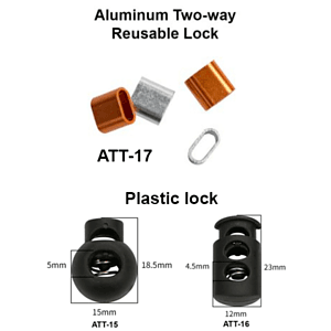 1/2" rPET Sublimated Eco-friendly Aluminum Lock Reusable Event Wristbands