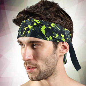 CoolMax 160G moisture wicking adult Headband w/ Micro pores